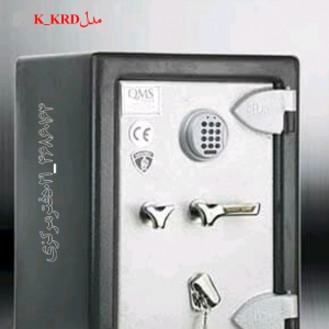 گاوصندوق گنجینه ضدسرقتی مدل600KRD تک‌طبقه متوسط رمزدیجیتالی